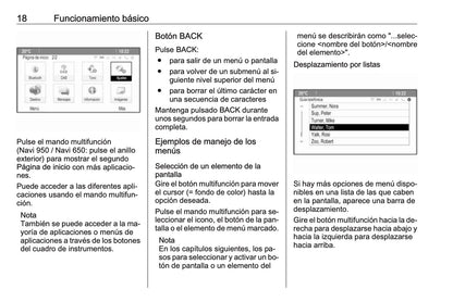 Opel Meriva Manual de infoentretenimiento 2014 - 2017