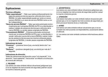 2020-2021 Skoda Enyaq iV Owner's Manual | Spanish