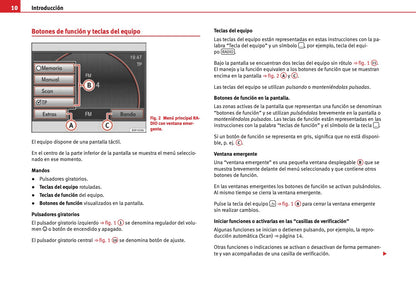 Seat Media System 2.2 Manual de Instrucciones 2010 - 2015