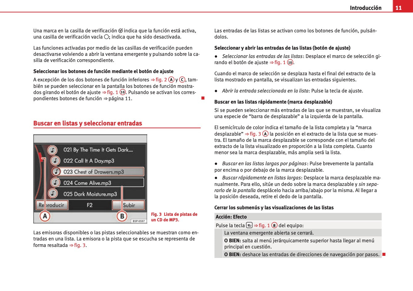 Seat Media System 2.2 Manual de Instrucciones 2010 - 2015