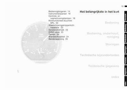 2000-2001 BMW 3 Series Owner's Manual | Dutch