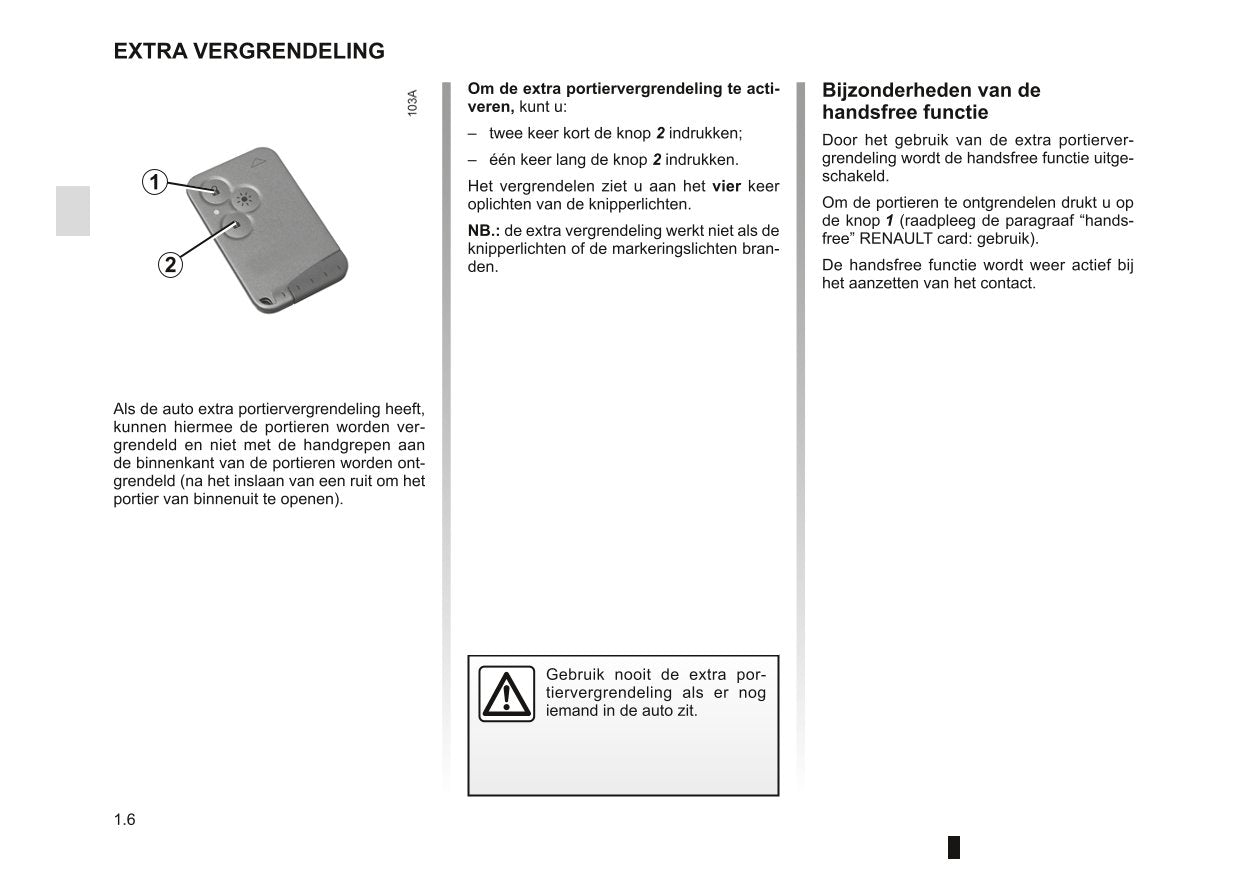 2011-2012 Renault Espace Gebruikershandleiding | Nederlands