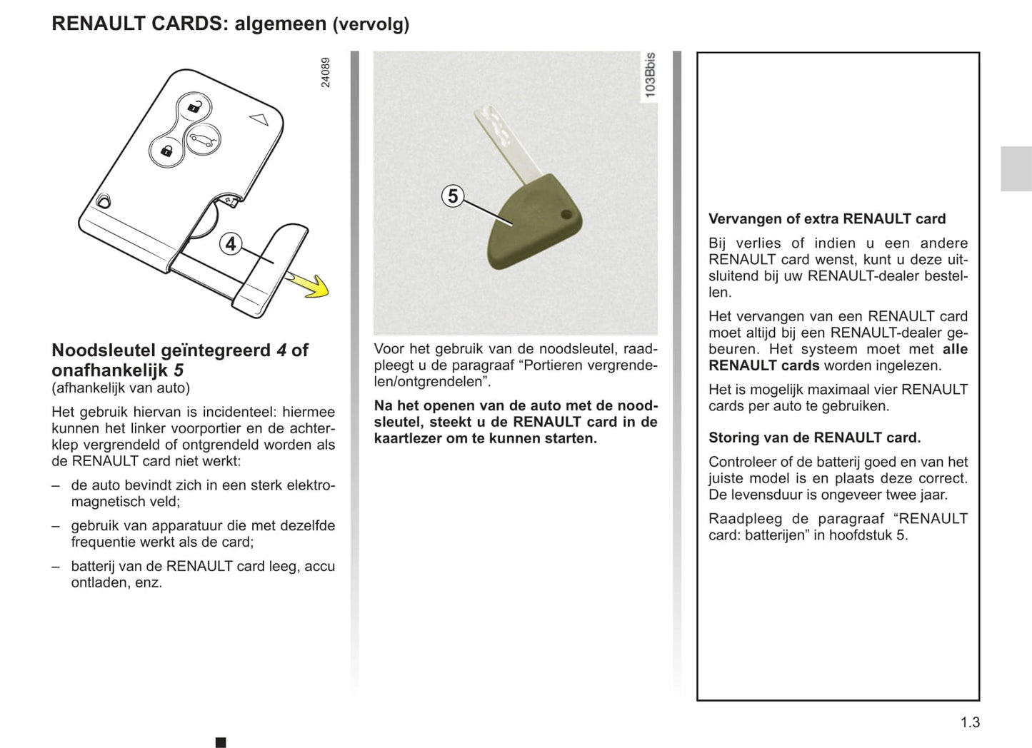 2008-2009 Renault Mégane Owner's Manual | Dutch