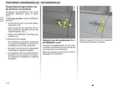 2008-2009 Renault Mégane Owner's Manual | Dutch