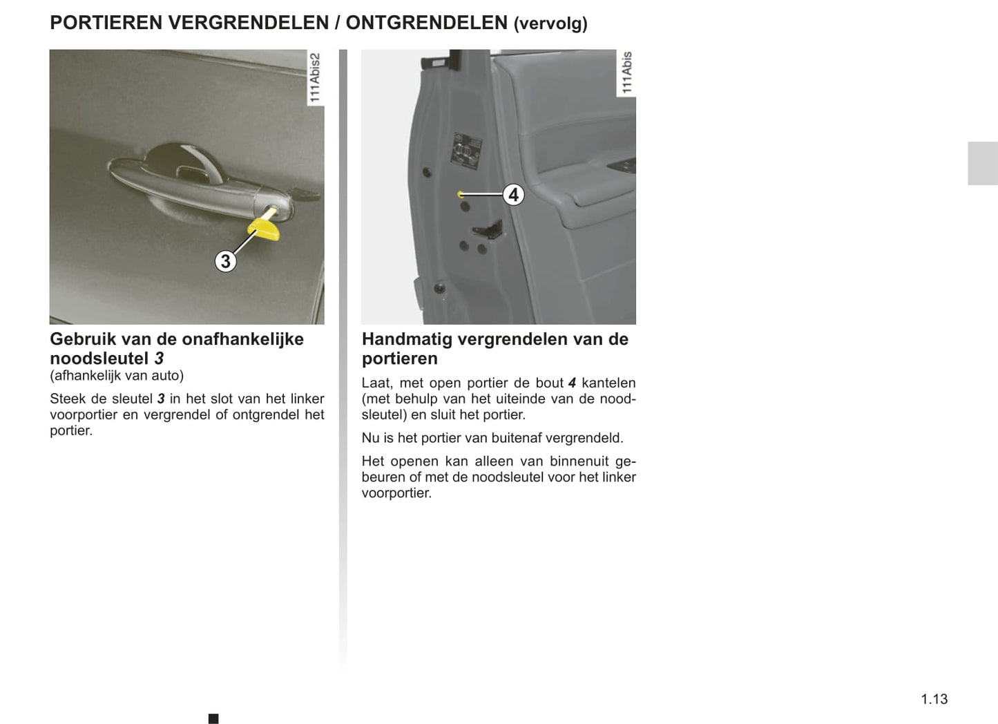 2008-2009 Renault Mégane Owner's Manual | Dutch