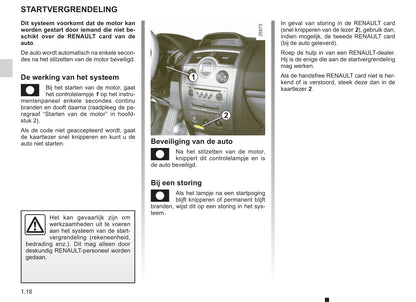 2008-2009 Renault Mégane Owner's Manual | Dutch