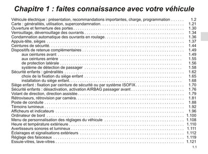 2021-2023 Renualt Megane Manuel du propriétaire | Français