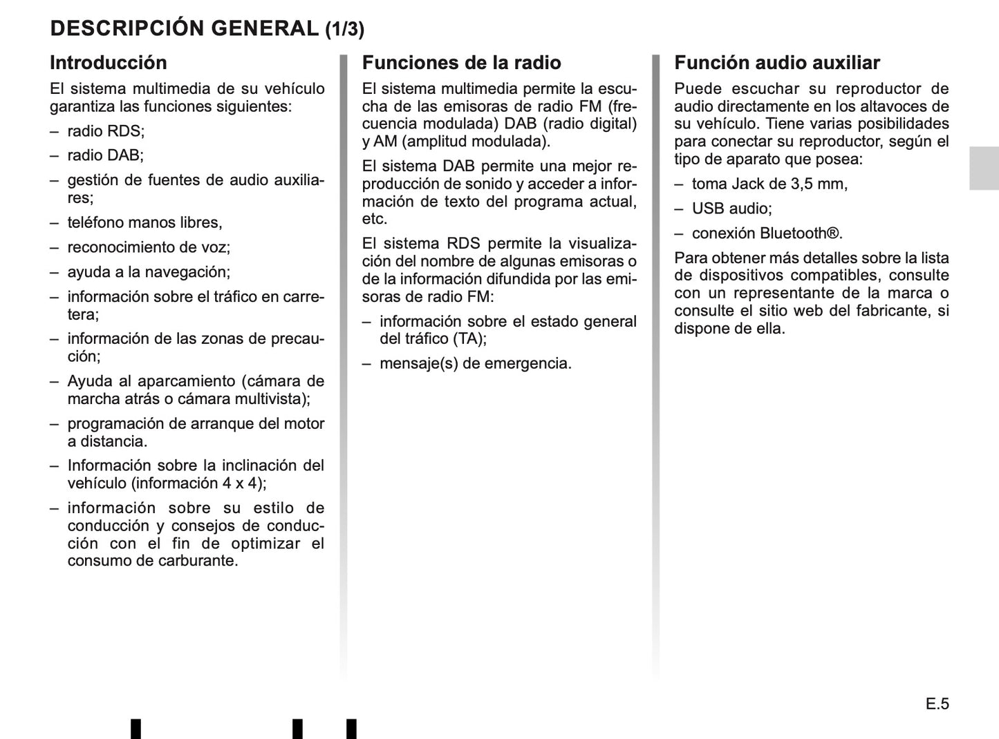 Renault Media Nav Evolution de Instrucciones 2019 - 2020