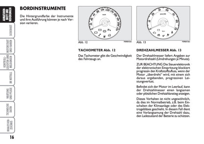 2013-2014 Fiat Linea Bedienungsanleitung | Deutsch