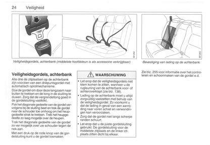 2001-2005 Saab 9-5 Owner's Manual | Dutch