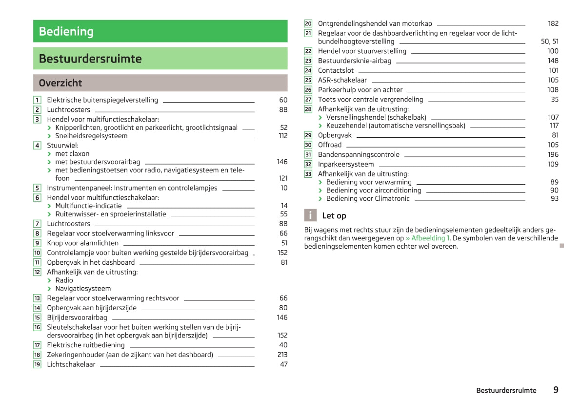 2012-2013 Skoda Yeti Owner's Manual | Dutch