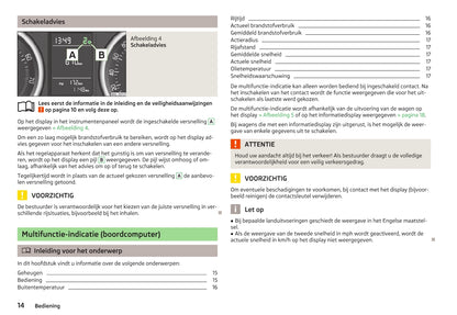 2012-2013 Skoda Yeti Owner's Manual | Dutch