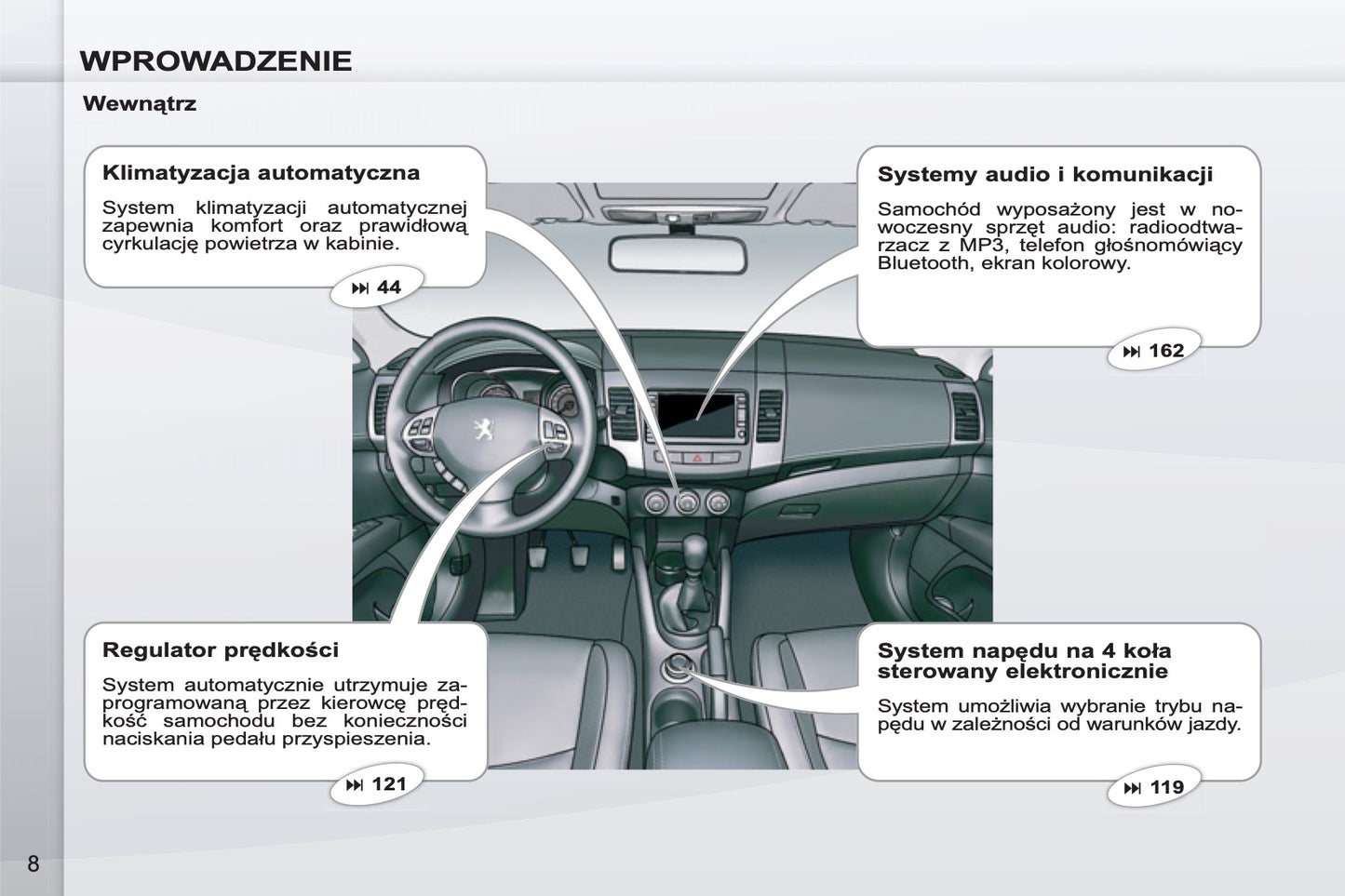 2011-2012 Peugeot 4007 Gebruikershandleiding | Pools