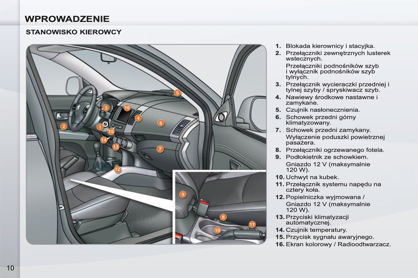 2011-2012 Peugeot 4007 Gebruikershandleiding | Pools