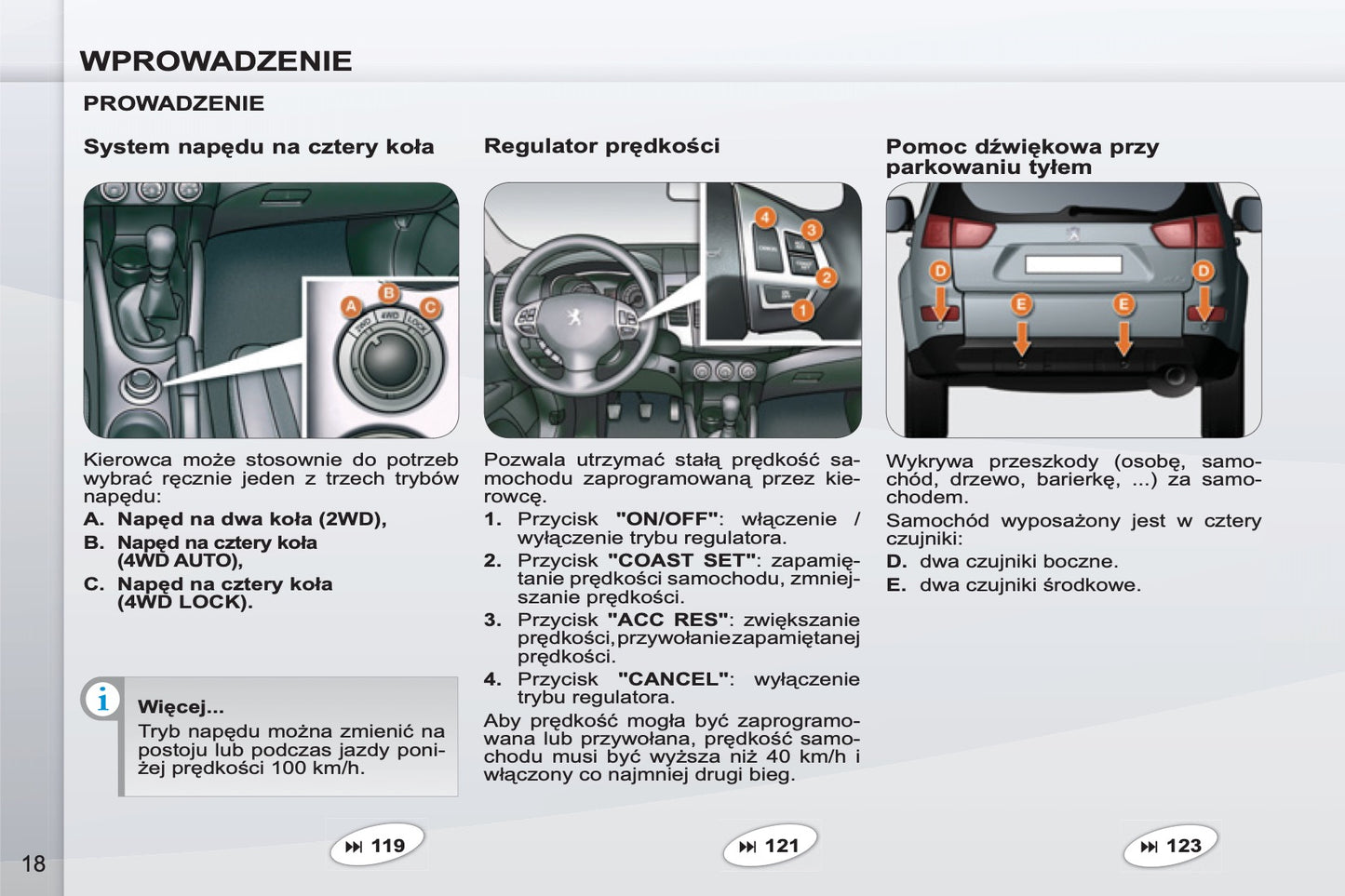 2011-2012 Peugeot 4007 Gebruikershandleiding | Pools