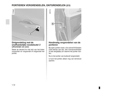 2011-2012 Renault Espace Gebruikershandleiding | Nederlands