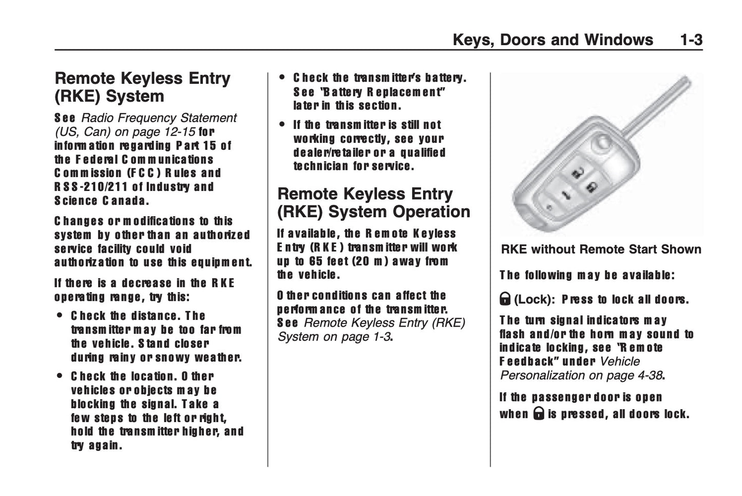 2008-2011 Chevrolet Camaro Owner's Manual | English