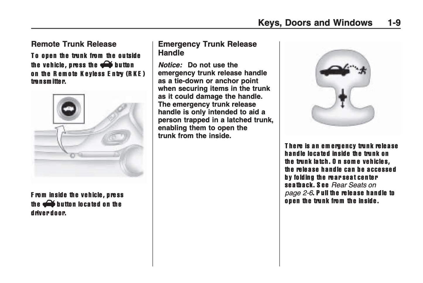 2008-2011 Chevrolet Camaro Owner's Manual | English