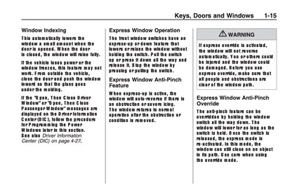 2008-2011 Chevrolet Camaro Owner's Manual | English