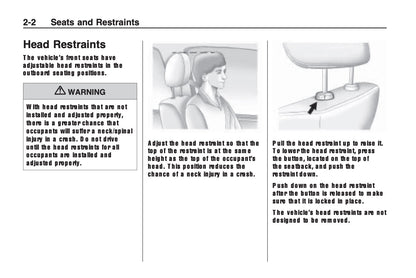 2008-2011 Chevrolet Camaro Owner's Manual | English