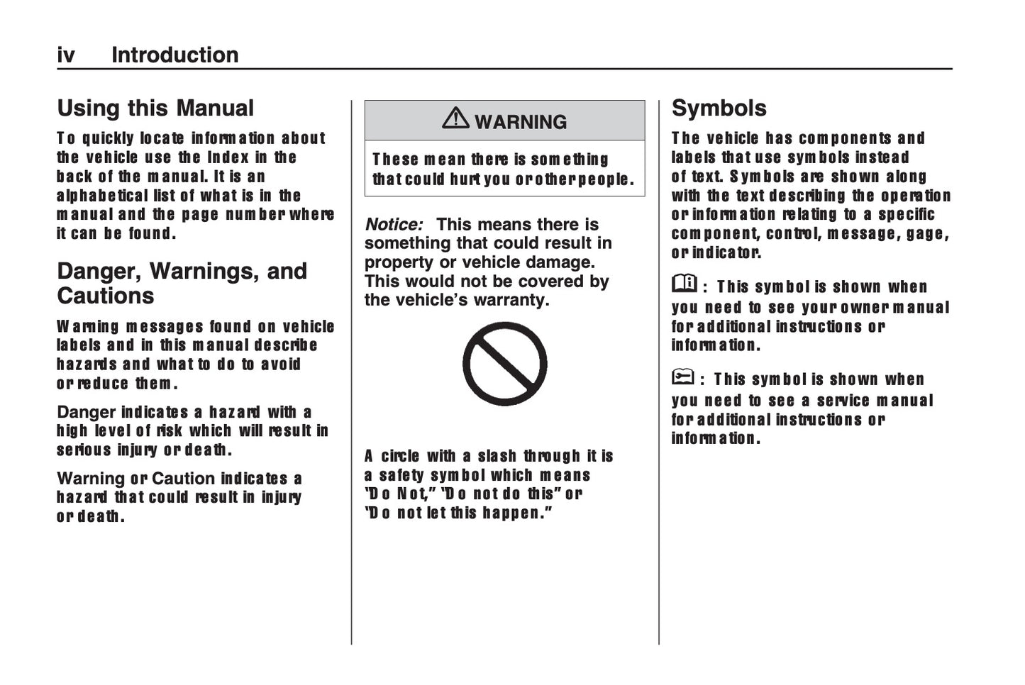 2008-2011 Chevrolet Camaro Owner's Manual | English