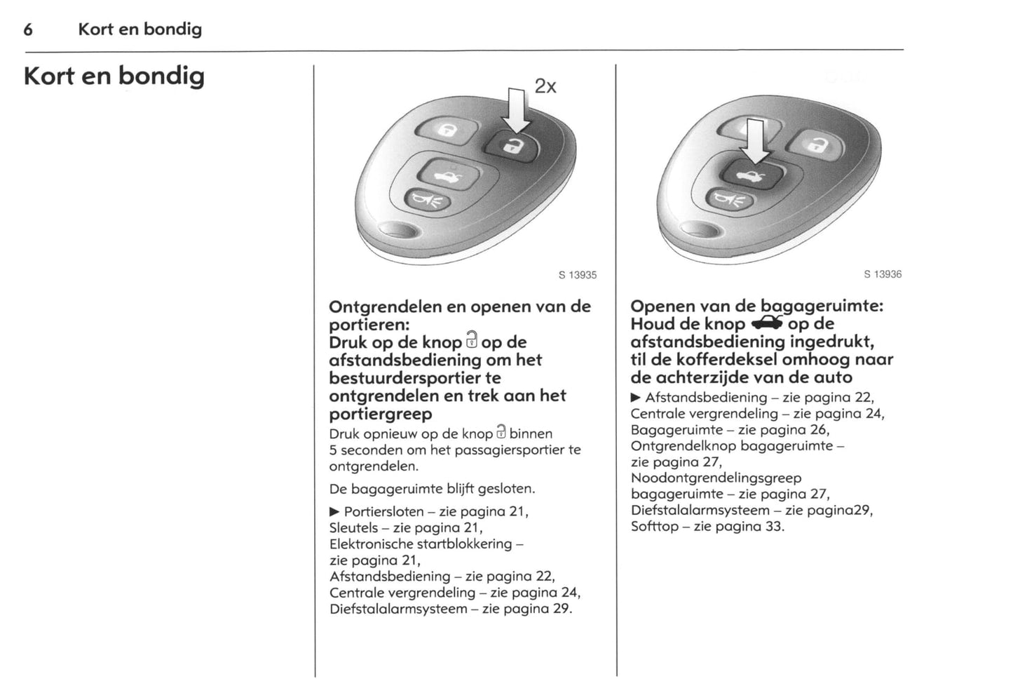 2007-2009 Opel GT Bedienungsanleitung | Niederländisch