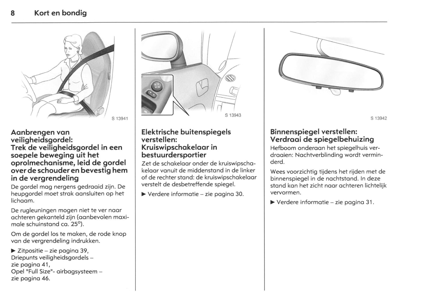 2007-2009 Opel GT Bedienungsanleitung | Niederländisch