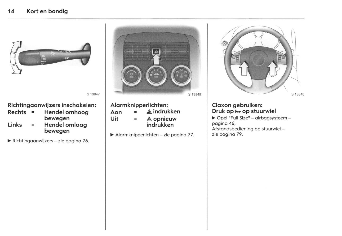 2007-2009 Opel GT Bedienungsanleitung | Niederländisch