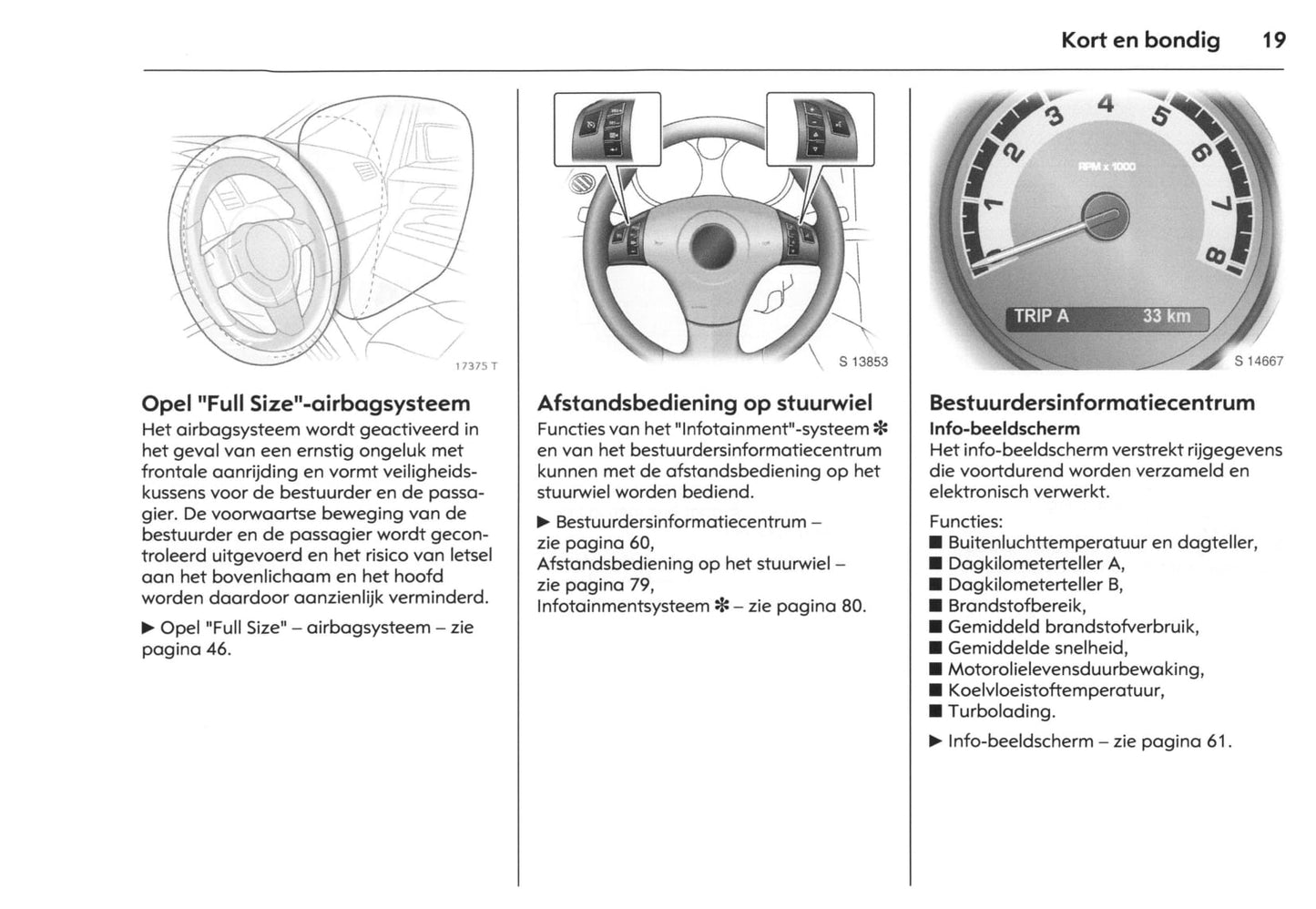 2007-2009 Opel GT Bedienungsanleitung | Niederländisch