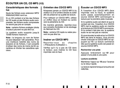 Renault Radio Classic de Instrucciones 2016