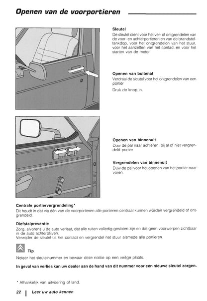 1997-1998 Citroën C15 Gebruikershandleiding | Nederlands