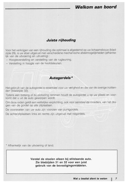 1997-1998 Citroën C15 Gebruikershandleiding | Nederlands