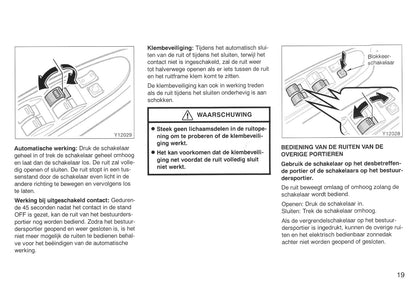 2000-2001 Toyota Picnic Owner's Manual | Dutch