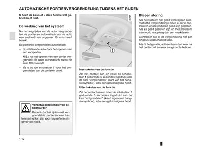 2011-2012 Renault Espace Gebruikershandleiding | Nederlands