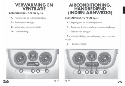 1998-1999 Fiat Bravo Gebruikershandleiding | Nederlands