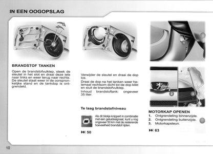 2007-2008 Peugeot 107 Bedienungsanleitung | Niederländisch