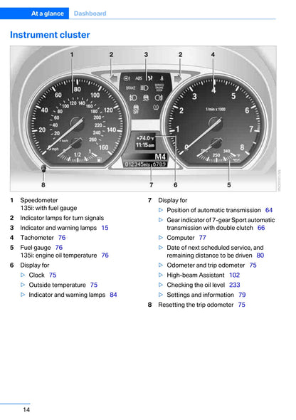 2010-2013 BMW 1-serie Manuel du propriétaire | Anglais