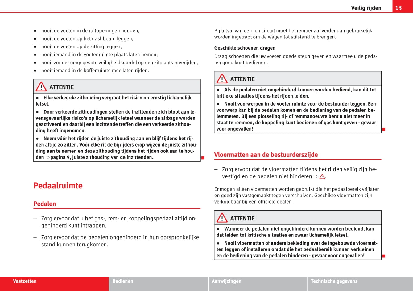 2012-2015 Seat Ibiza Gebruikershandleiding | Nederlands