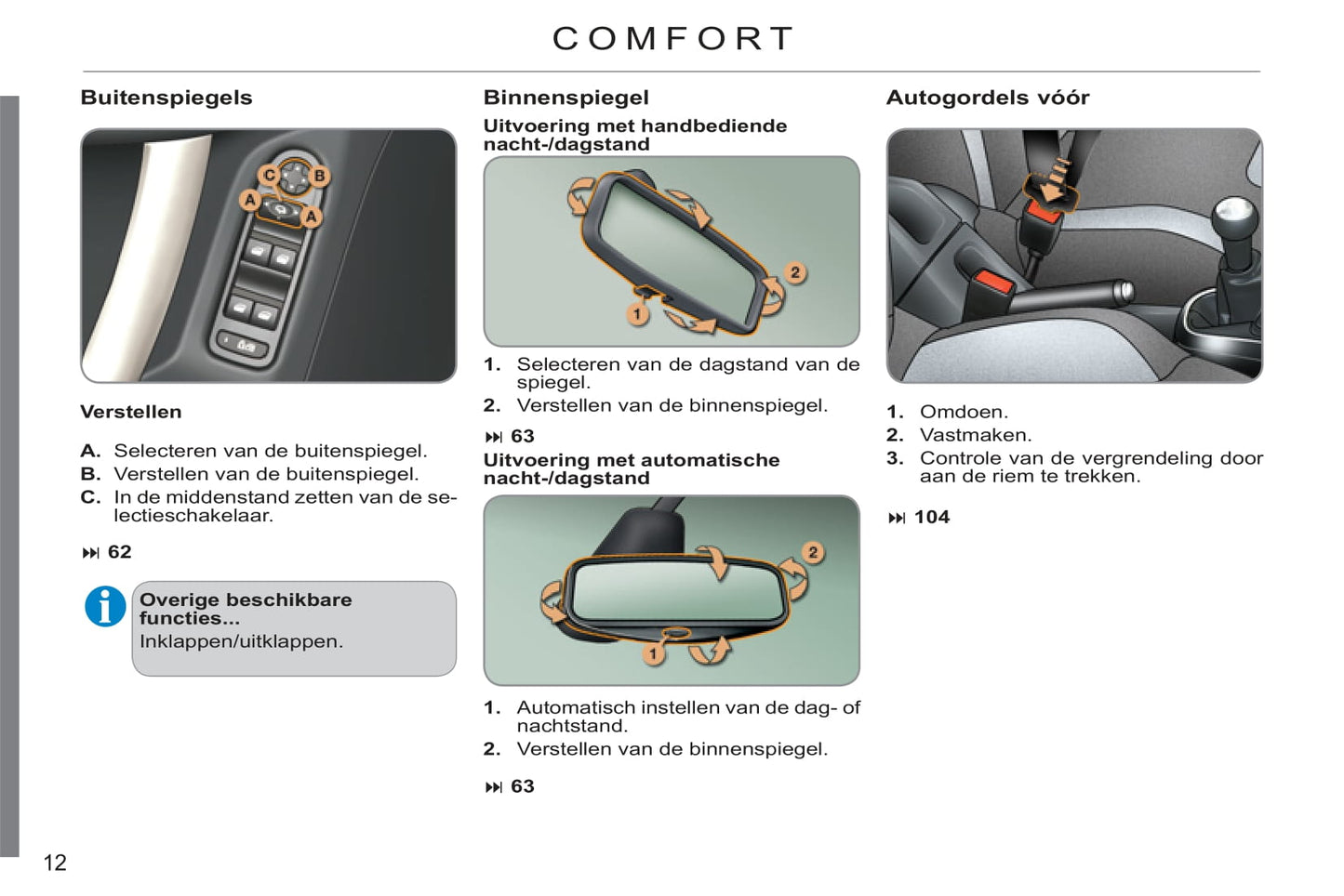 2011-2013 Citroën C3 Owner's Manual | Dutch