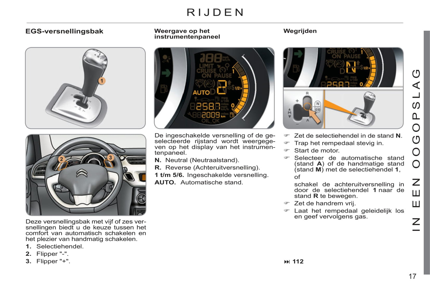 2011-2013 Citroën C3 Owner's Manual | Dutch