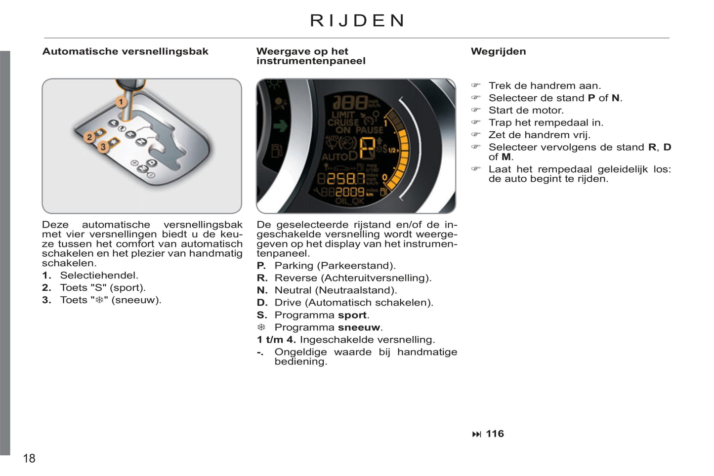 2011-2013 Citroën C3 Owner's Manual | Dutch