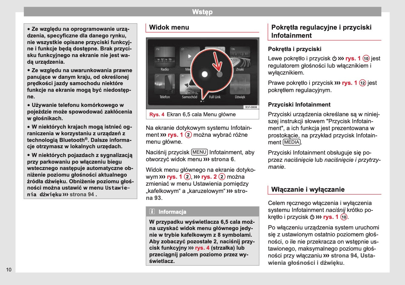 Seat Media System Plus, Navi System & Navi System Plus Instrukcja obsługi