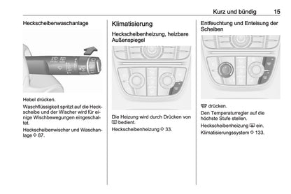 2016-2017 Opel Meriva Gebruikershandleiding | Duits