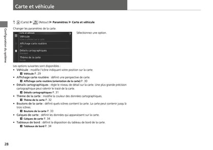 Honda CR-V Navi Guide d'utilisation 2018 - 2019