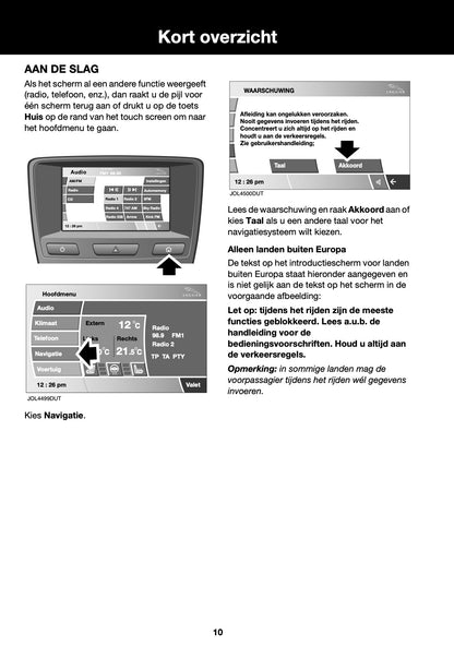 Jaguar XK Navigatiesysteem Handleiding 2006