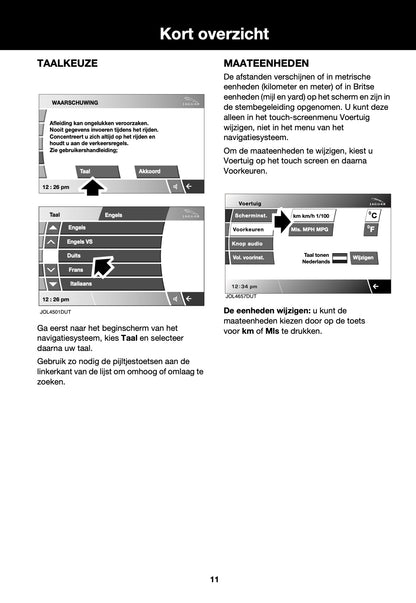 Jaguar XK Navigatiesysteem Handleiding 2006