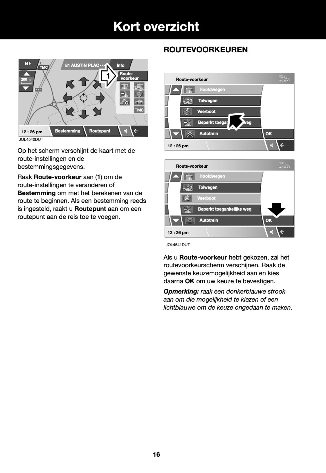 Jaguar XK Navigatiesysteem Handleiding 2006