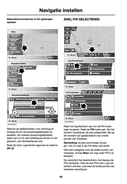 Jaguar XK Navigatiesysteem Handleiding 2006