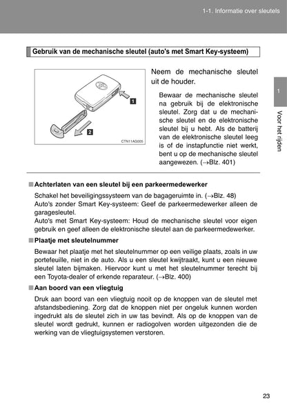 2007-2010 Toyota Corolla Owner's Manual | Dutch