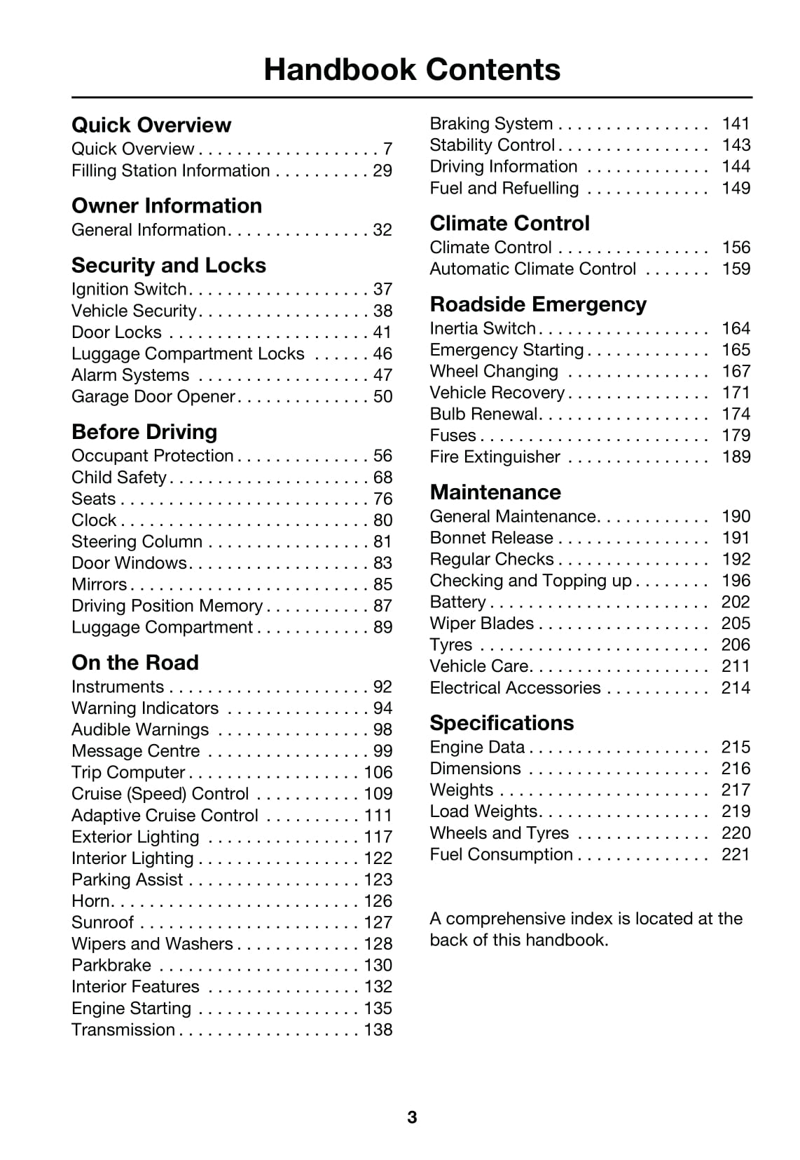 2007-2008 Jaguar S-Type Owner's Manual | English